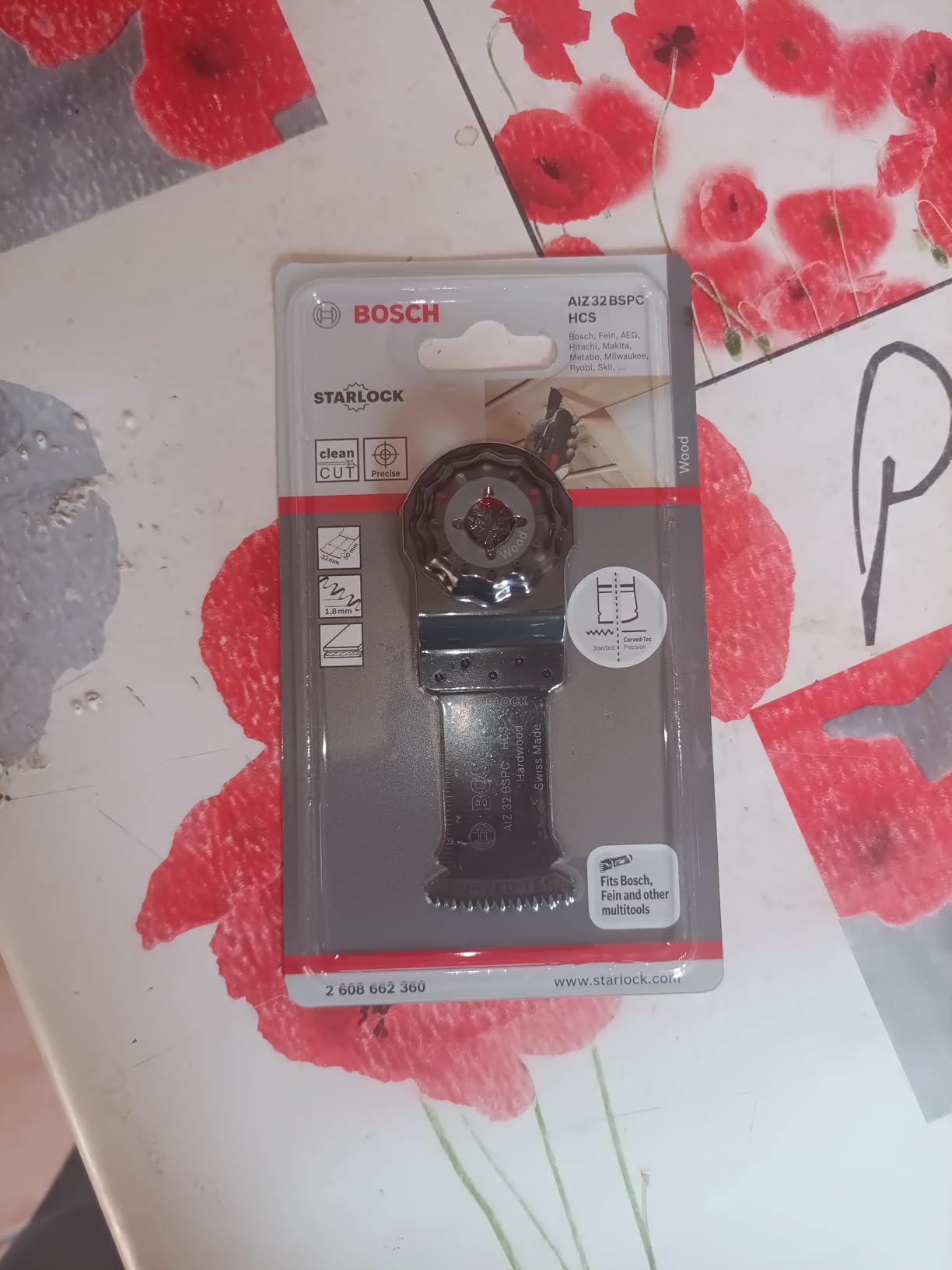 Bosch Lame plongeante HCS AII 65mm 40x65 bois dur
