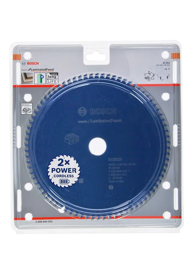 Bosch Expert Laminated Panel 254 mm lame scie circulaire 78 dents