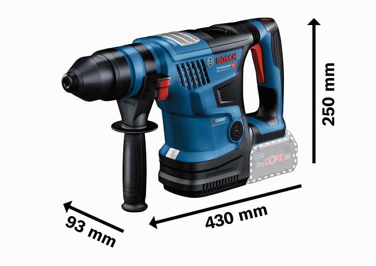 Bosch GBH 18V-34 CF perforateur SDS plus 2x5,5Ah