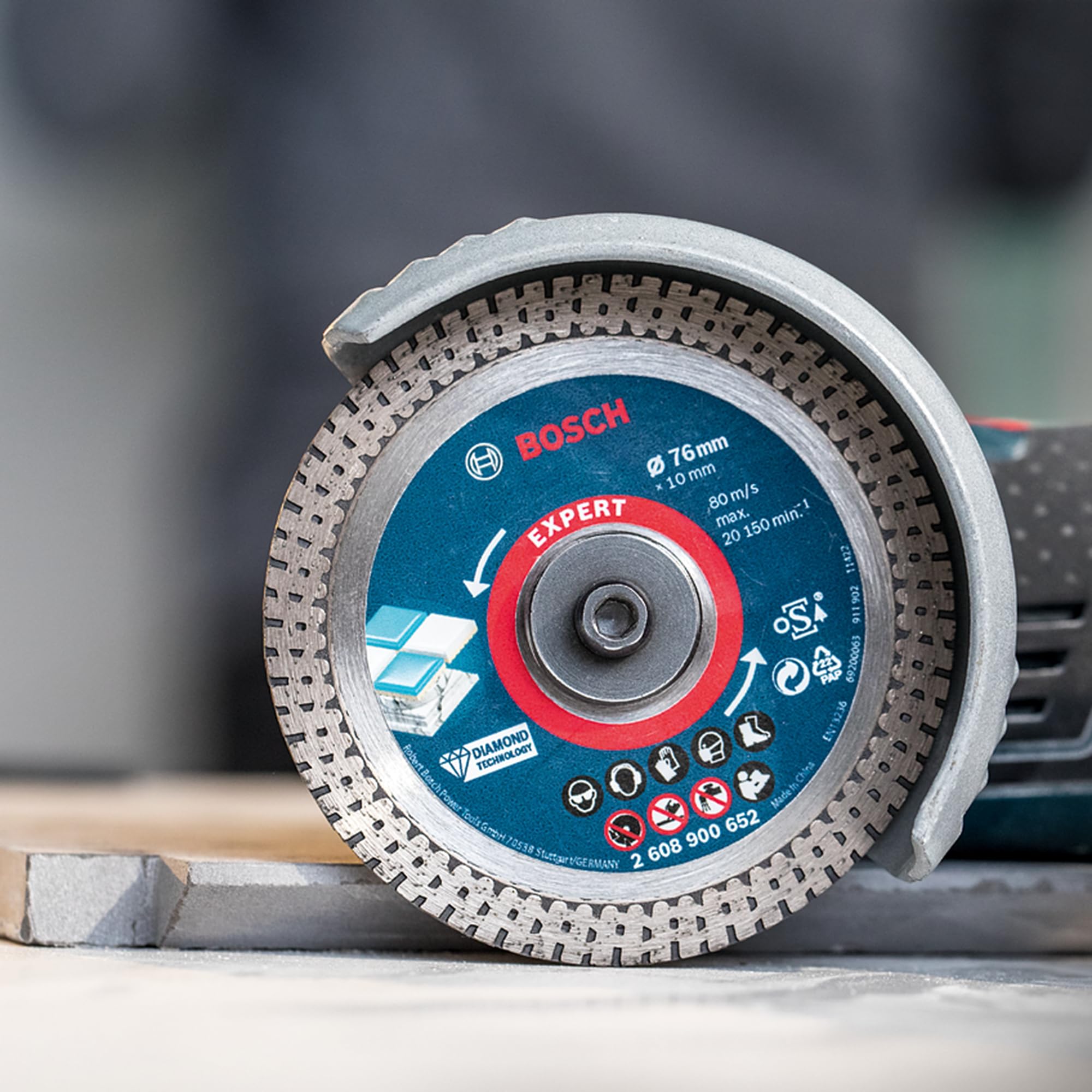 Bosch Expert HardCeramic disque diamant 76 mm carrelage dur