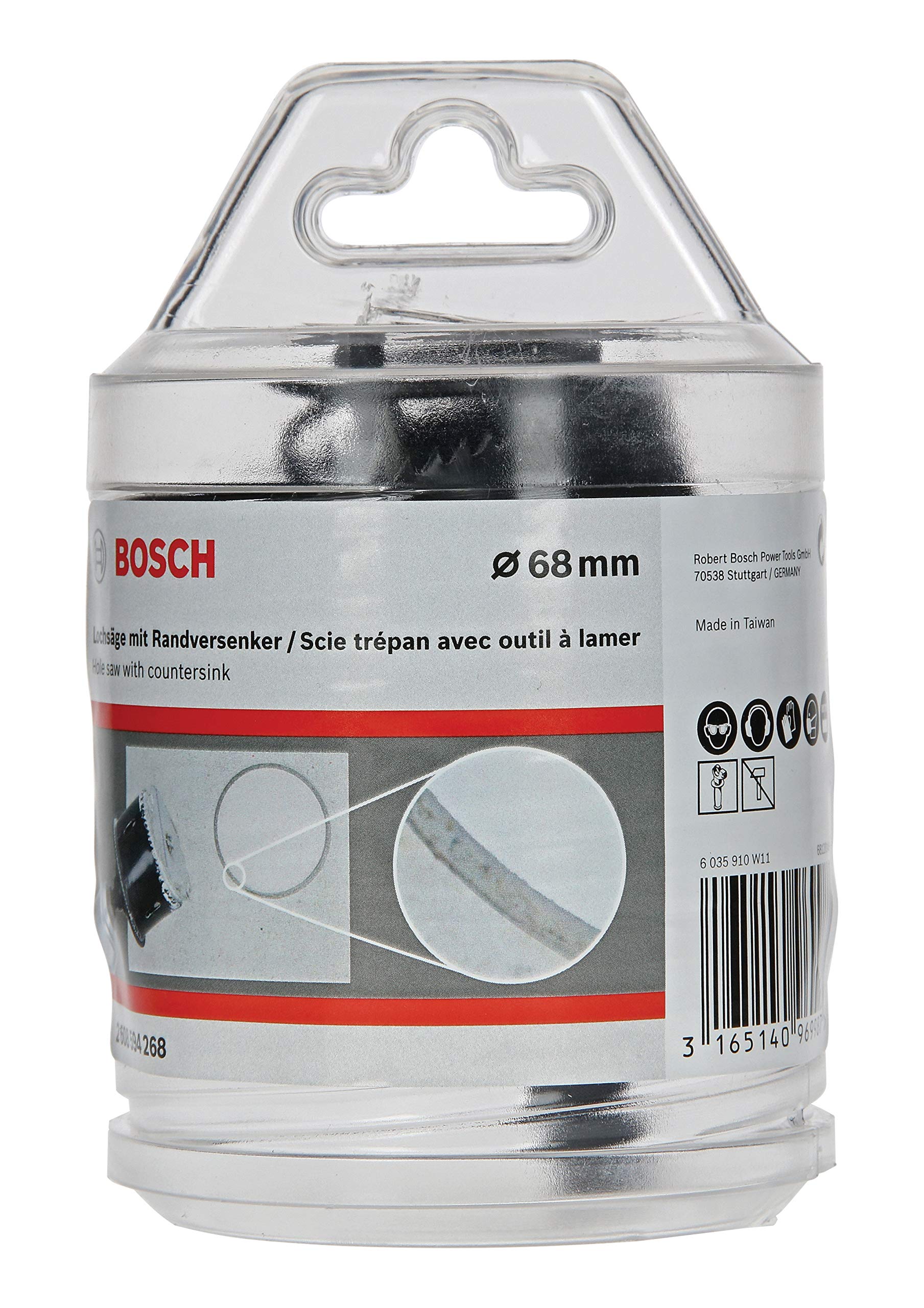 Bosch scie trépan fraise à lamer placo Ø 68 mm