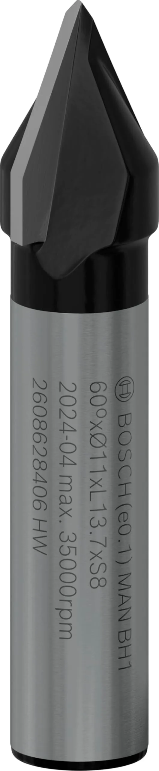 Bosch PRO fraise à rainurer en V 11 mm queue 8 mm