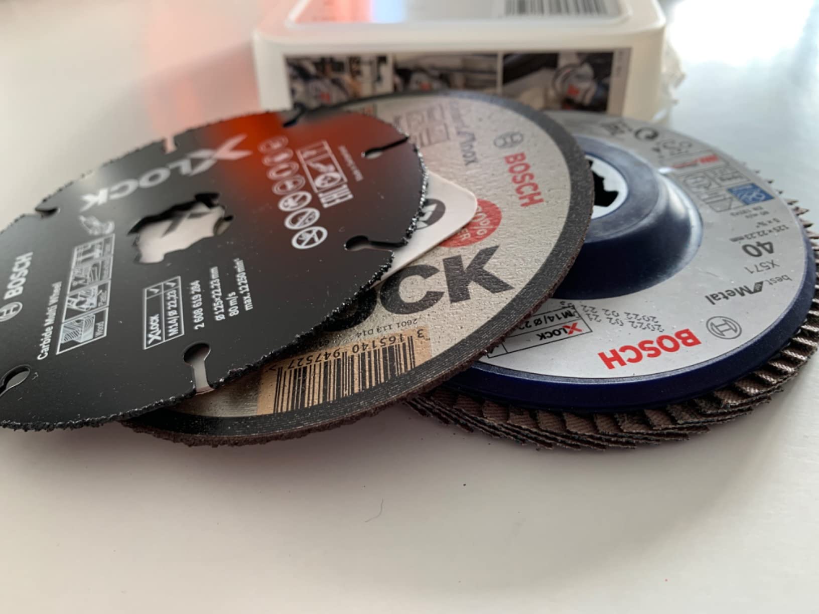 Bosch PRO Cutting Grinding coffret disques X-Lock 125 mm 5x