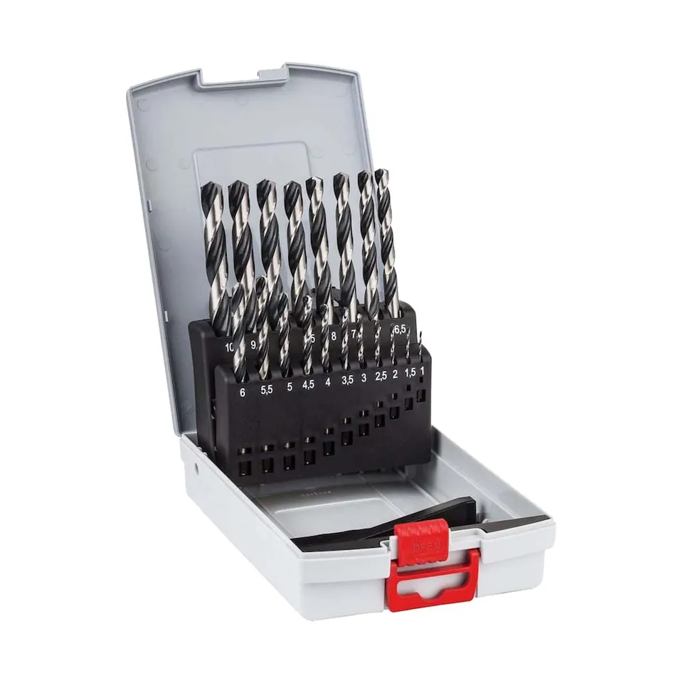 Bosch Forets PointTeQ coffret 19 forets métal 1-10 mm