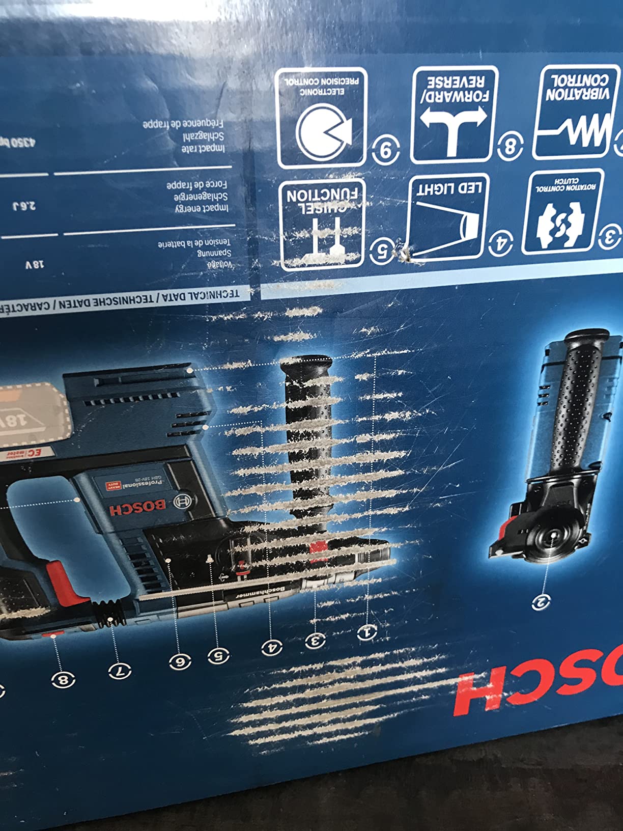 Bosch GBH 18V-26 perforateur SDS plus 18V L-BOXX