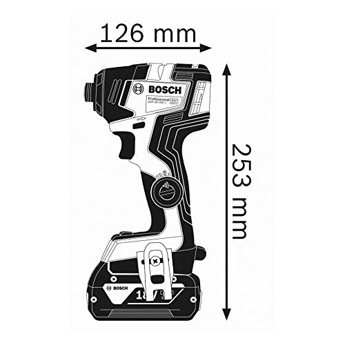 Bosch GDR 18 V-200 C visseuse à chocs 200 Nm 2x5 Ah