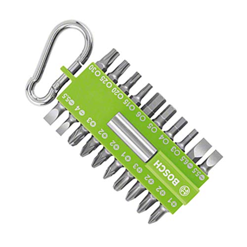 Bosch assortiment embouts vissage 21 pièces vert porte-embout