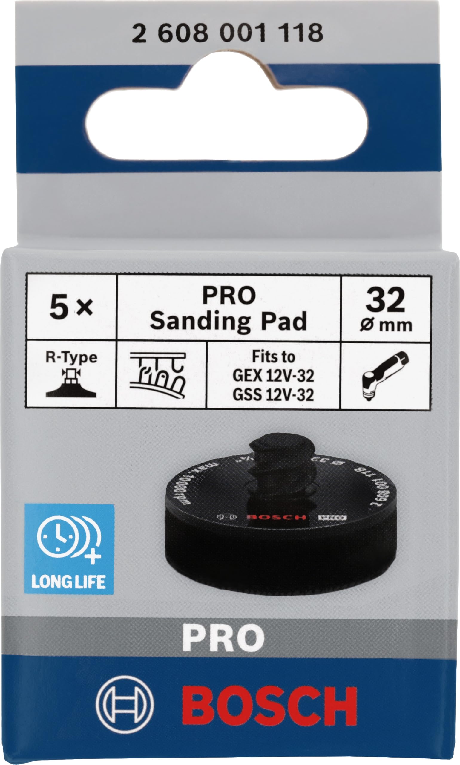 Bosch PRO plateau de ponçage 32 mm auto-agrippant