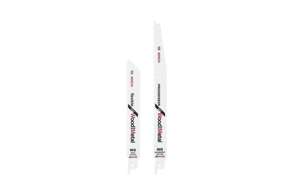 Bosch S922HF+S3456XF coffret 2 lames scie sabre bois métal