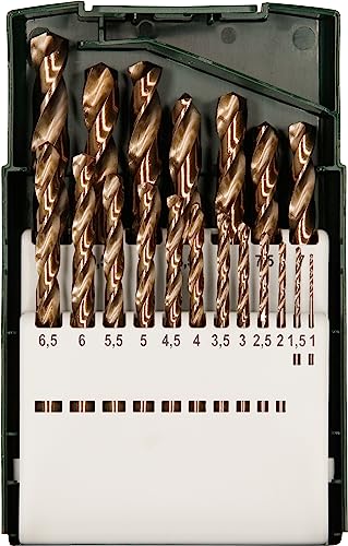 Bosch set 19 forets HSS-Cobalt 1-10 mm métal