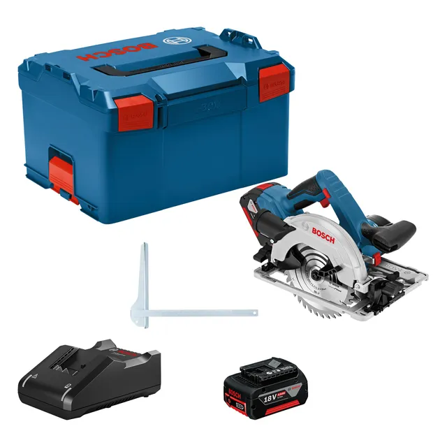 Bosch Professional GKS 18V-57 G scie circulaire sans fil 2x4,0 Ah