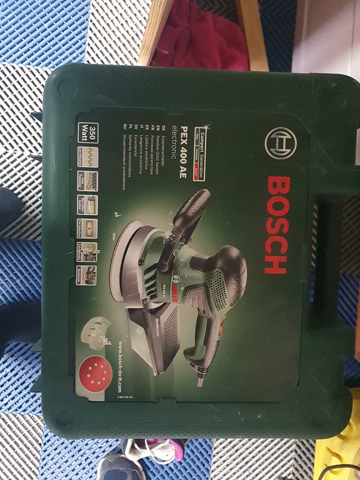 Bosch Abrasifs plateau de ponçage 125 mm mi-dur excentrique