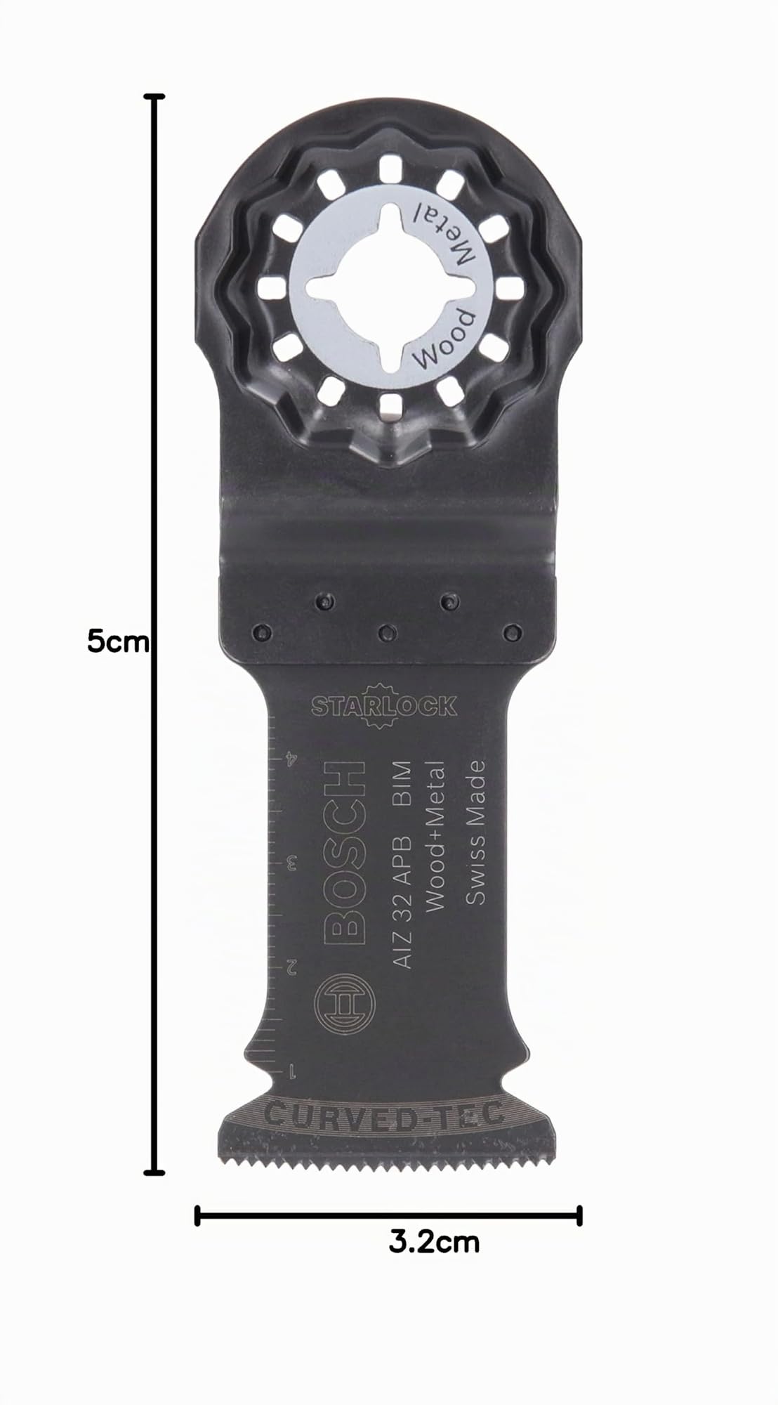 Bosch AIZ 28 EB lame plongeante Starlock bois métal