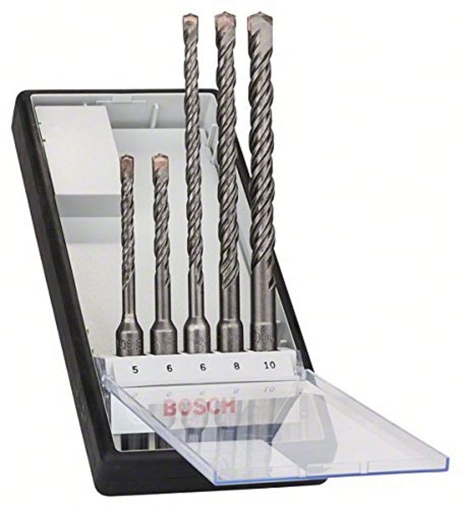 Bosch SDS plus-5 coffret forets béton 5/6/6/8/10 mm 5 pièces