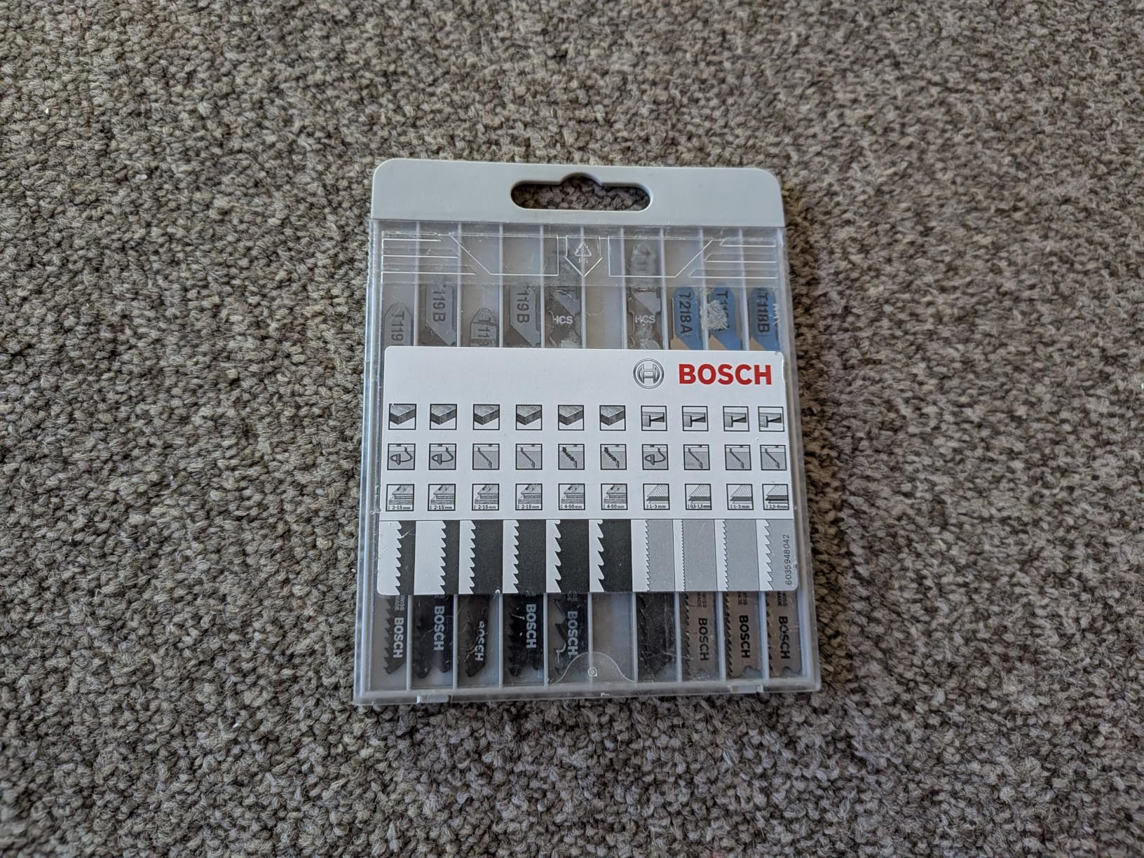 Bosch Basic lames scie sauteuse bois métal lot 10