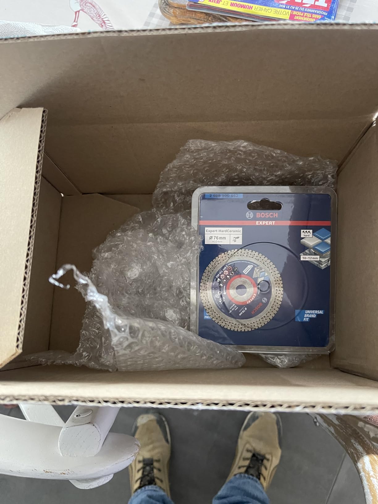 Bosch Expert HardCeramic disque diamant 76 mm carrelage dur