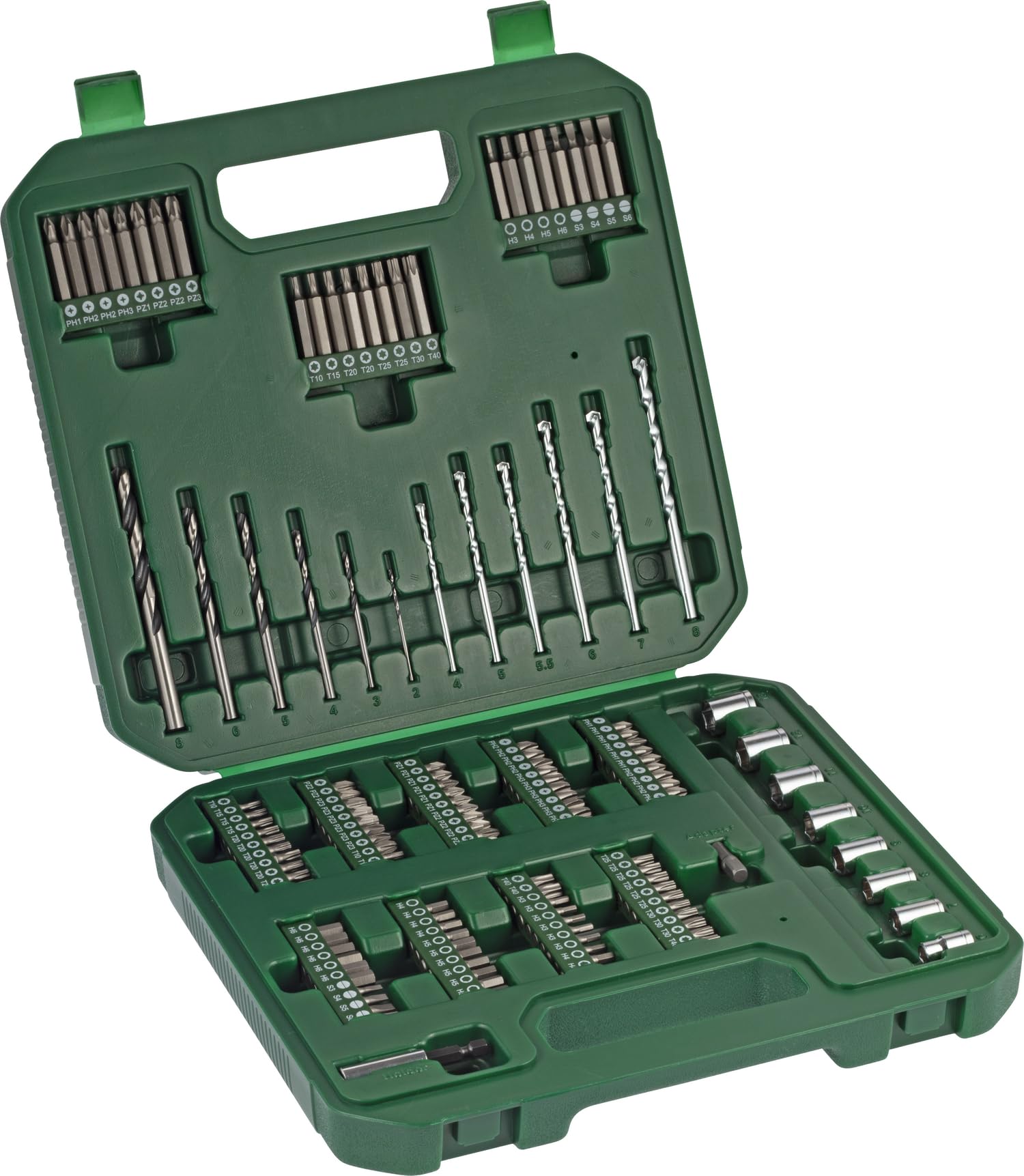 Bosch Sets combinés Grand 136 pièces coffret perçage vissage