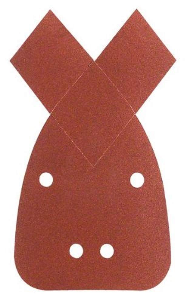 Bosch feuille abrasive ponceuse multi 6 pcs grain 80-180