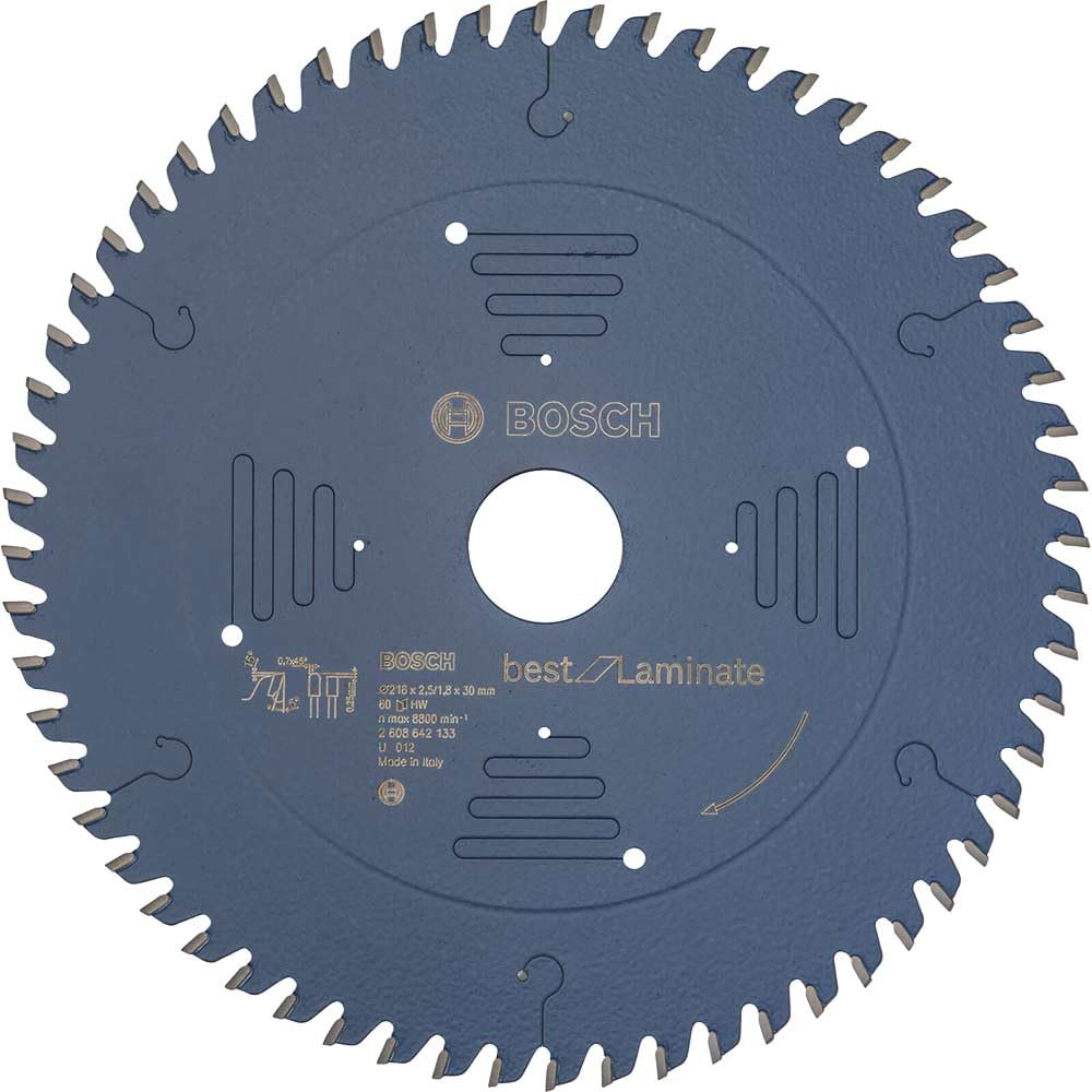Bosch Best for Laminate lame scie circulaire 216 mm 60 dents