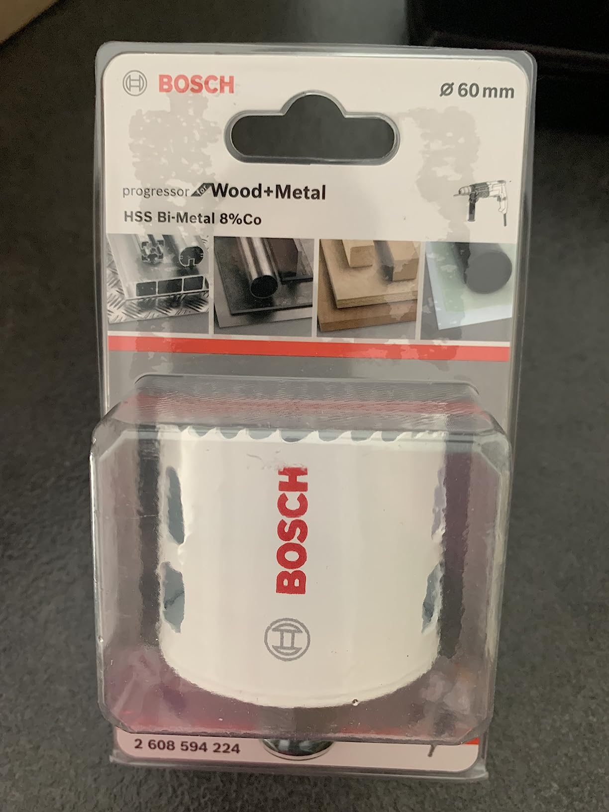 Bosch Progressor scie cloche 14 mm bois métal