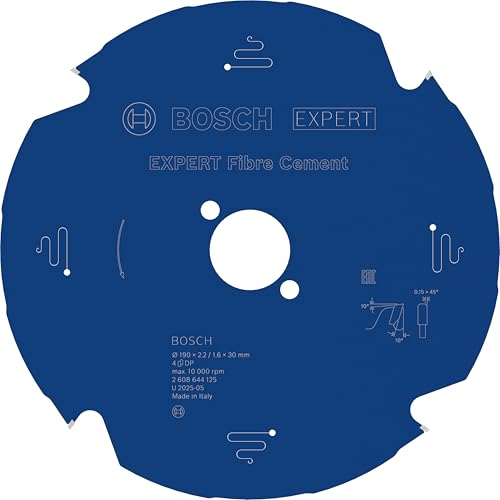 Bosch Lame circulaire EXPERT 190x30 mm fibrociment PCD