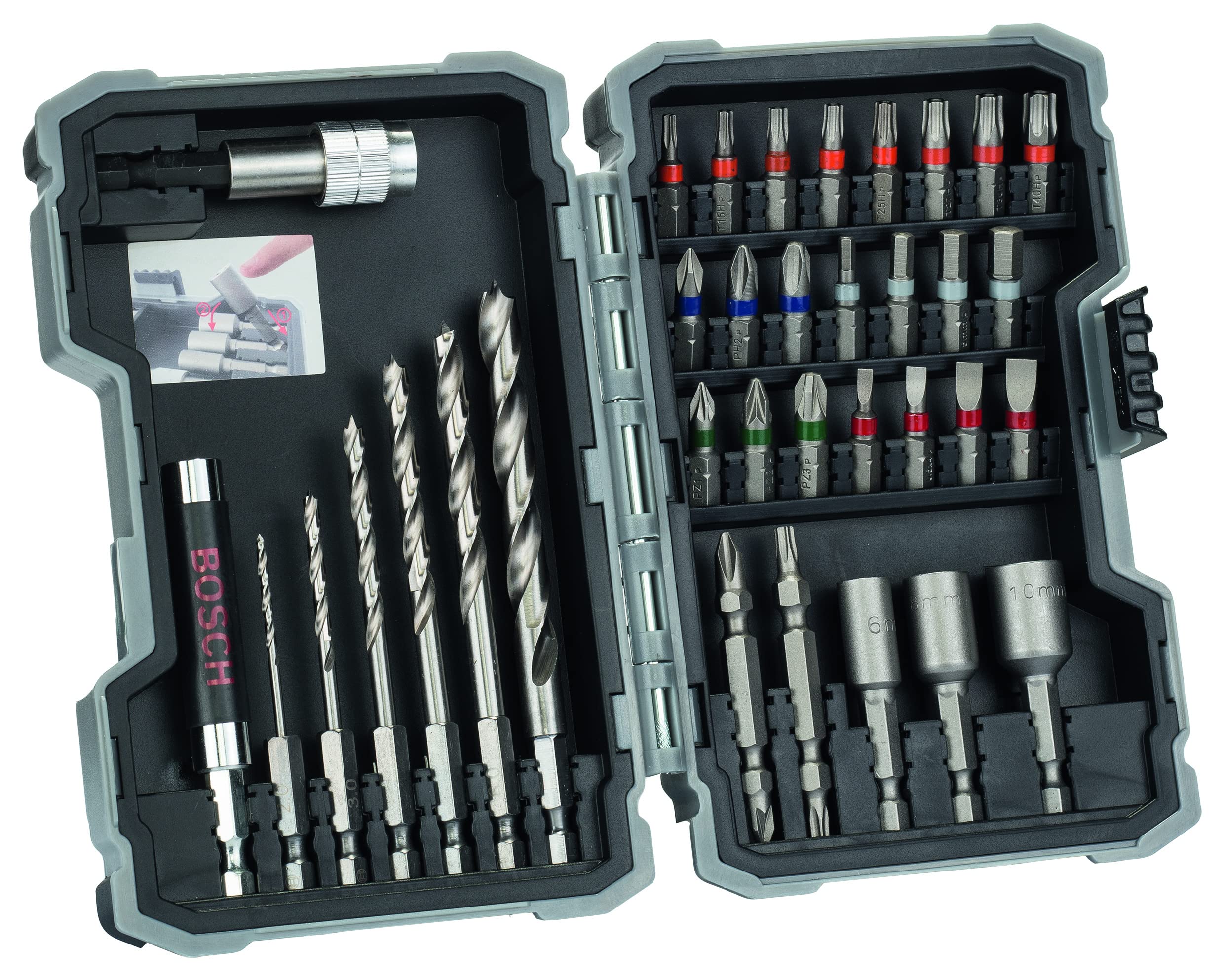 Bosch Professional coffret 35 pièces forets HSS Extra Hard