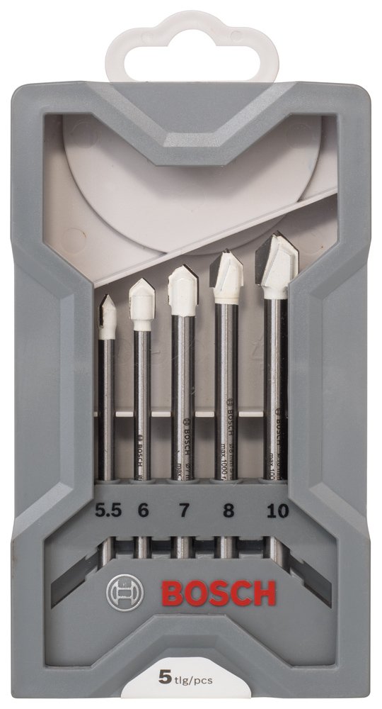 Bosch CYL-9 SoftCeramic forets carrelage 5 pcs 5,5-10 mm