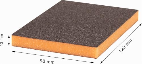 Bosch Expert S473 Flex éponge ponçage Medium 98x120 mm