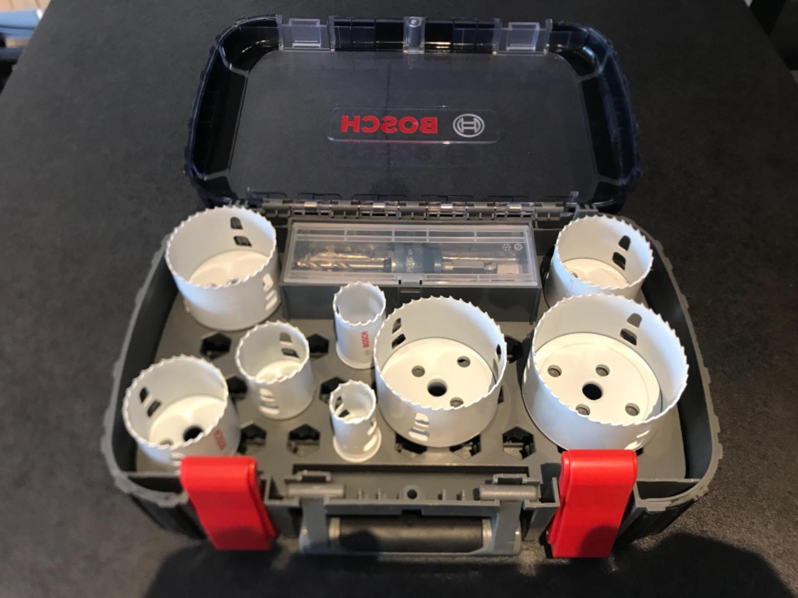 Bosch Progressor coffret scies trépans 25-86 mm 11 pièces bimétal
