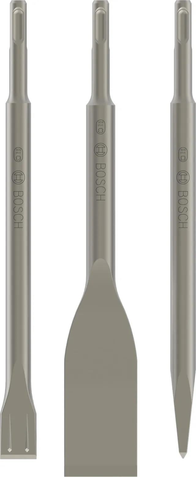 Bosch Burins 2607019159 coffret SDS Plus 3 burins béton carrelage