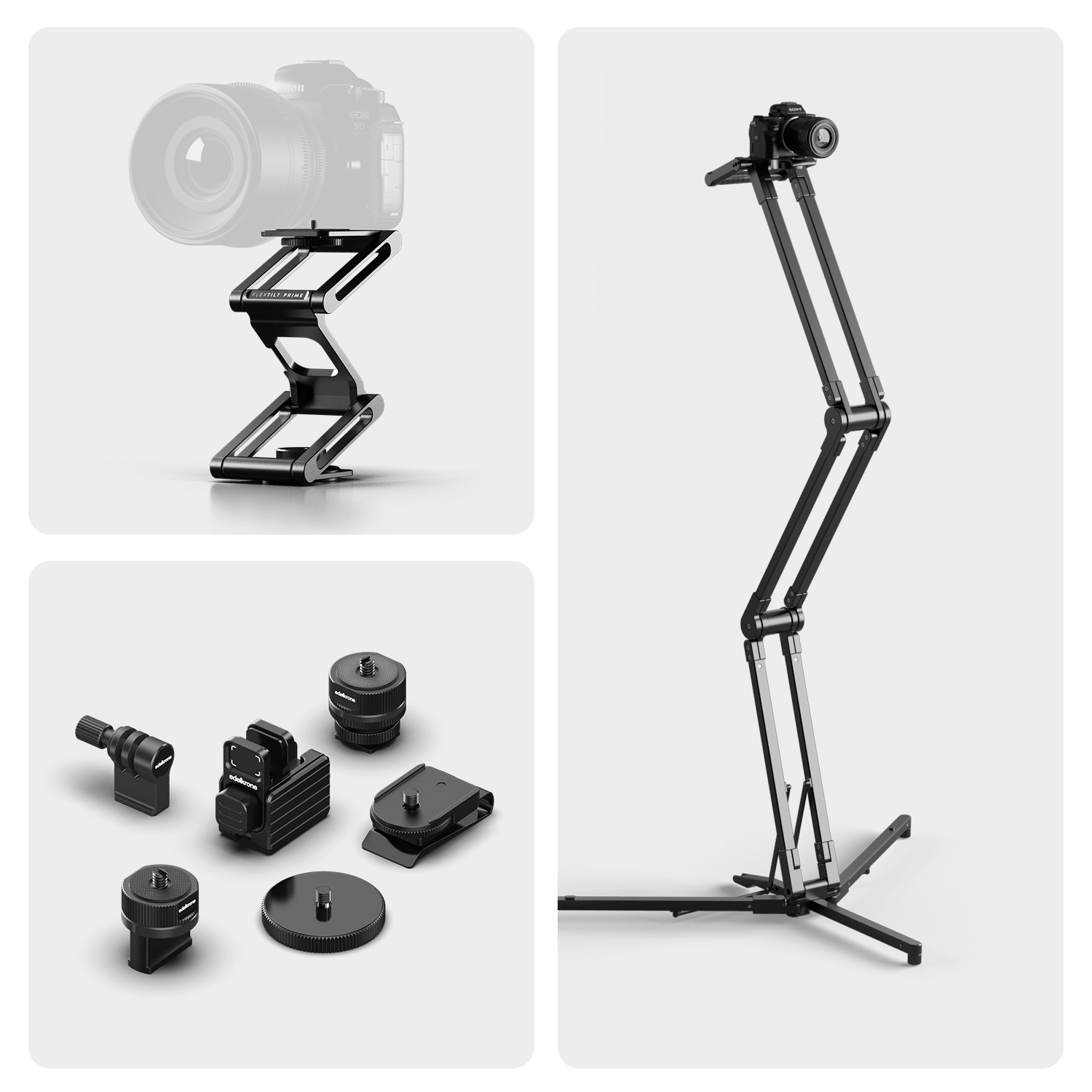 Edelkrone Bundles Creator Essentials Bundle support téléphone