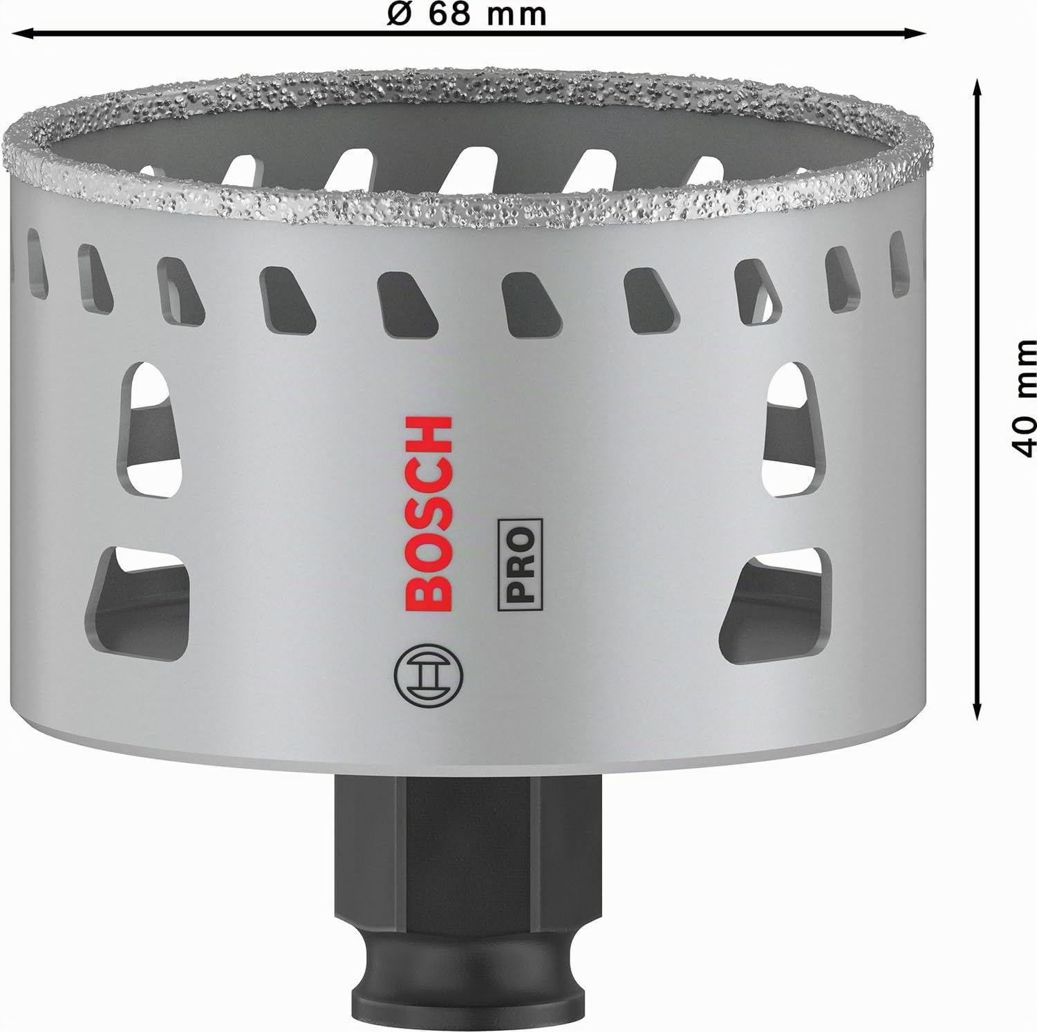 Bosch Forage diamant PRO Tile scie trépan 68 mm carrelage