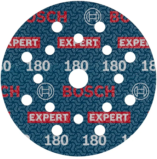 Bosch Expert O780 disque abrasif 125 mm grain 180 lot 50