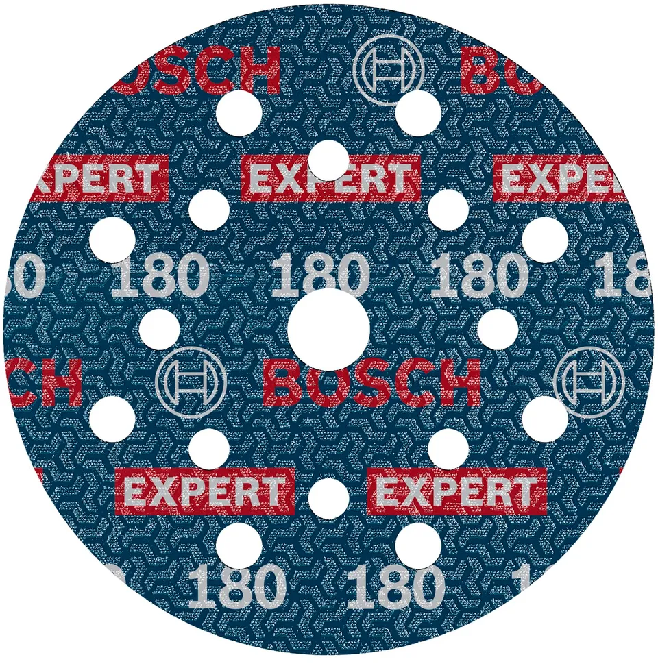 Bosch Expert O780 disque abrasif 125 mm grain 180 lot 50