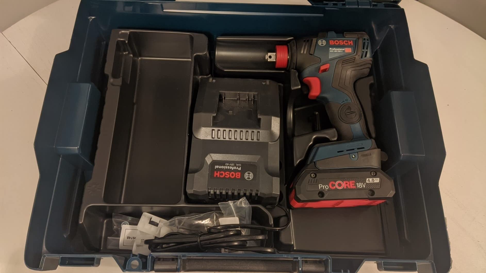 Bosch GDX 18V-200 C boulonneuse 18V solo L-BOXX