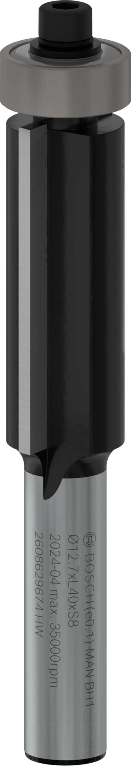 Bosch PRO Fraise à araser roulement 12,7x40mm 8mm