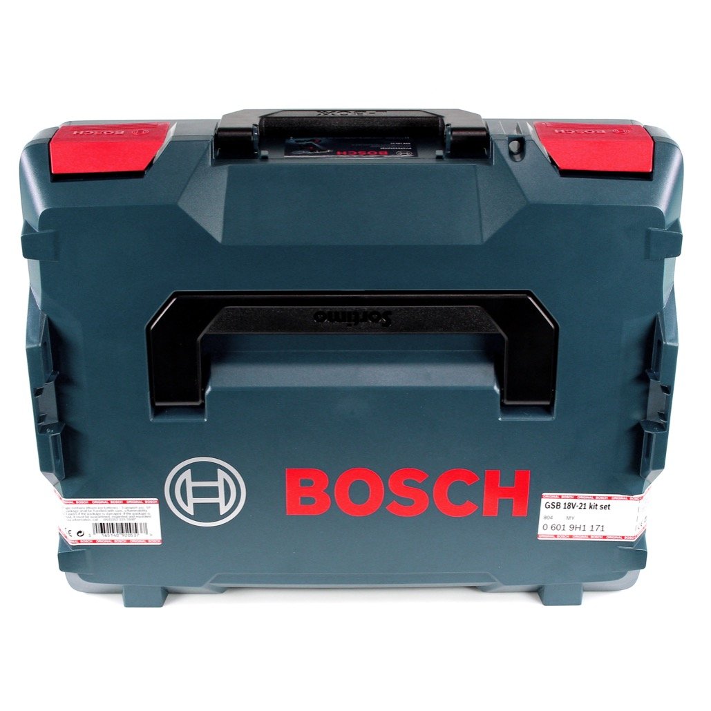 Bosch GSB 18V-21 perceuse percussion 18V 2x2Ah L-Boxx