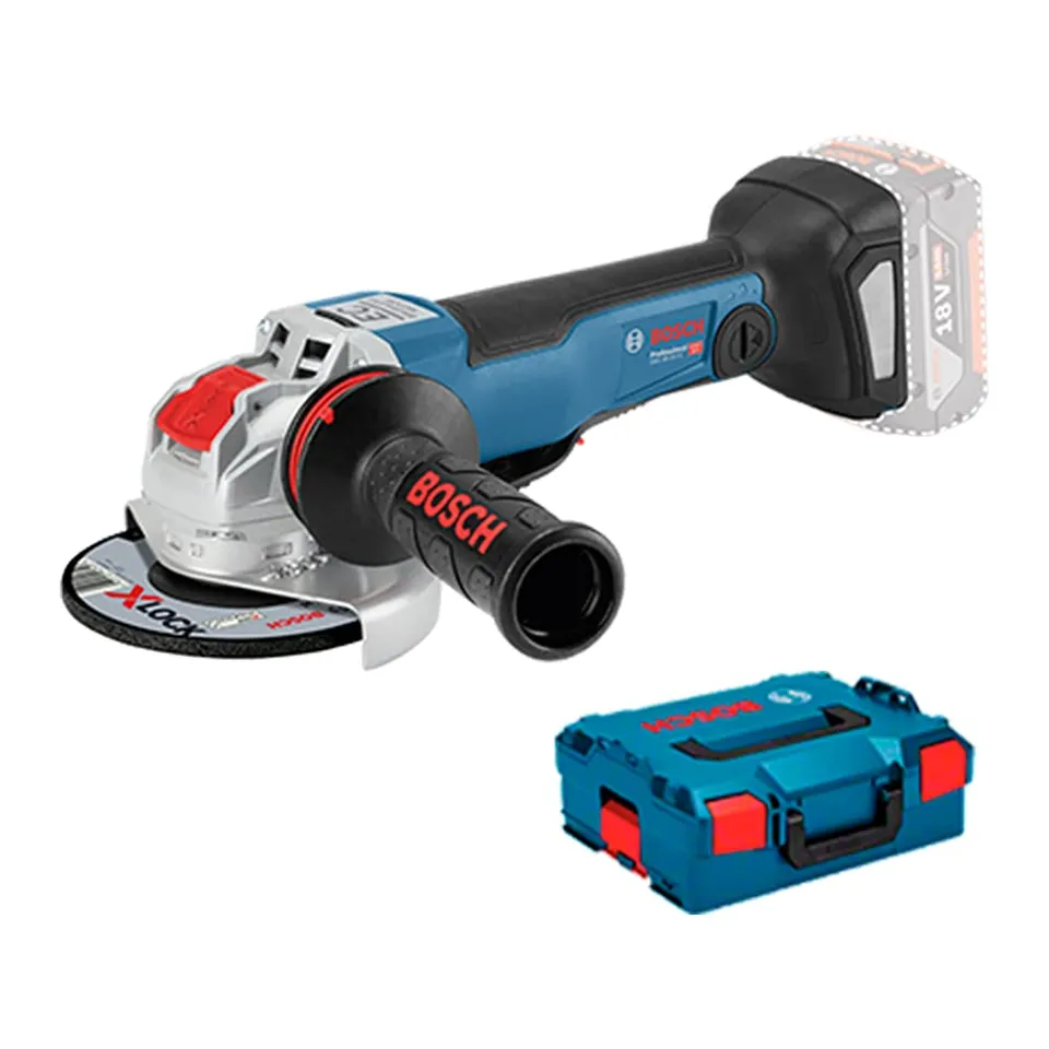 Bosch GWX 18V-10 PC meuleuse 125 mm X-Lock nue L-Boxx