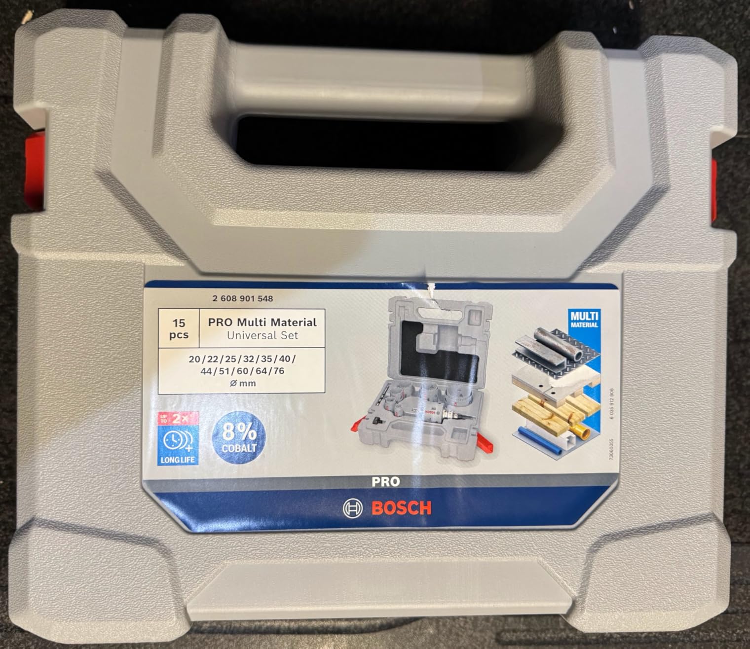 Bosch PRO Coffret scies trépans Multi 15 pcs 20-76 mm