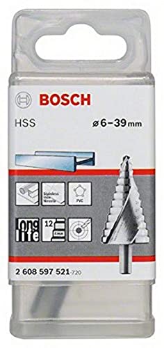 Bosch 2608597518 fraise étagée HSS 93,5 mm queue 3 pans