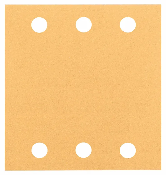 Bosch Feuille abrasive 115x107 mm grain 120 lot 10 bois