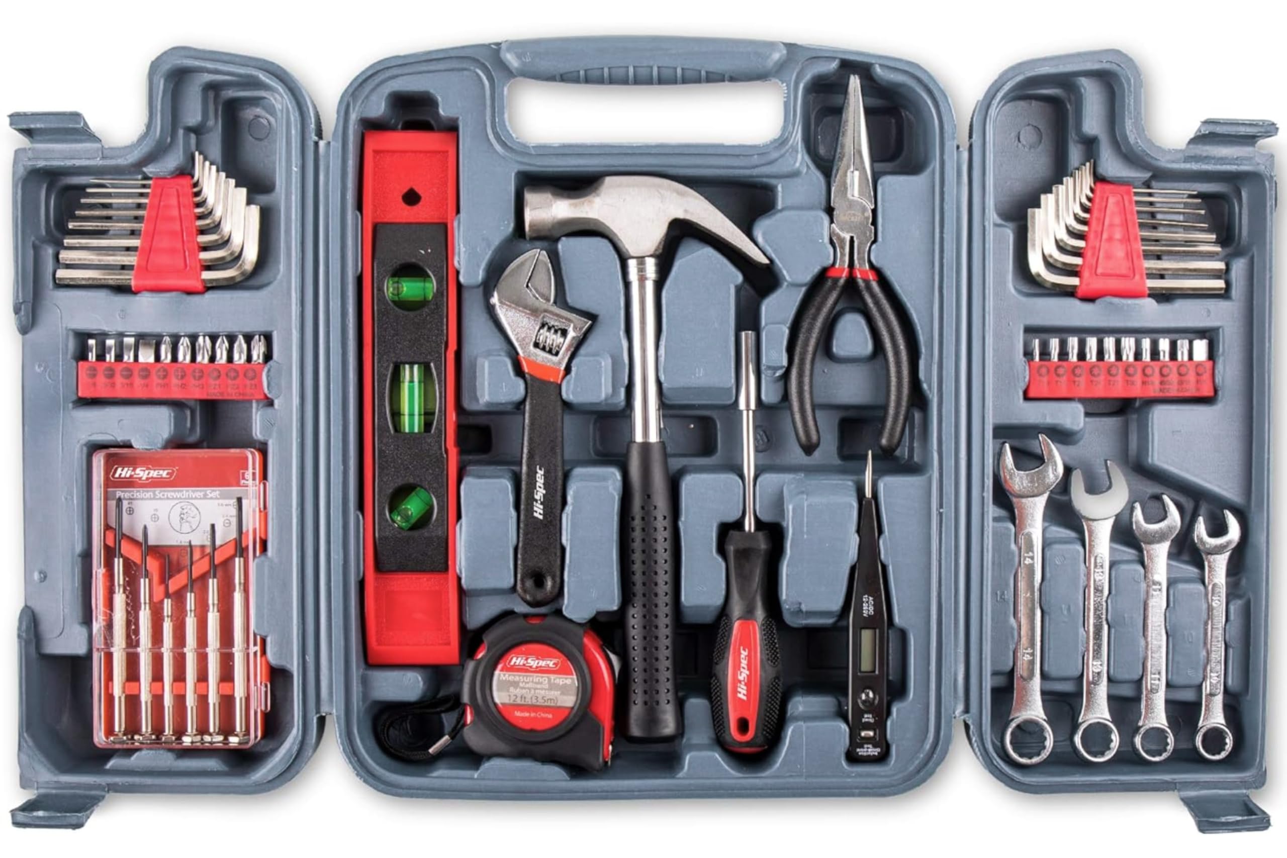 Hi-Spec Tool Kits coffret outils 113 pièces maison