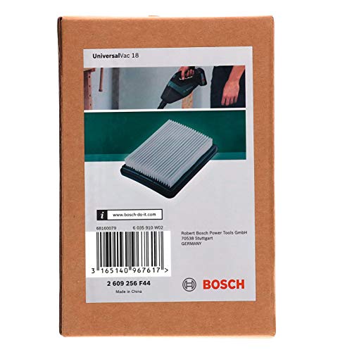 Bosch UniversalVac 18 filtre aspirateur plissé carton