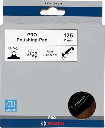 Bosch Pro plateau ponçage 125 mm GPX 12V-125