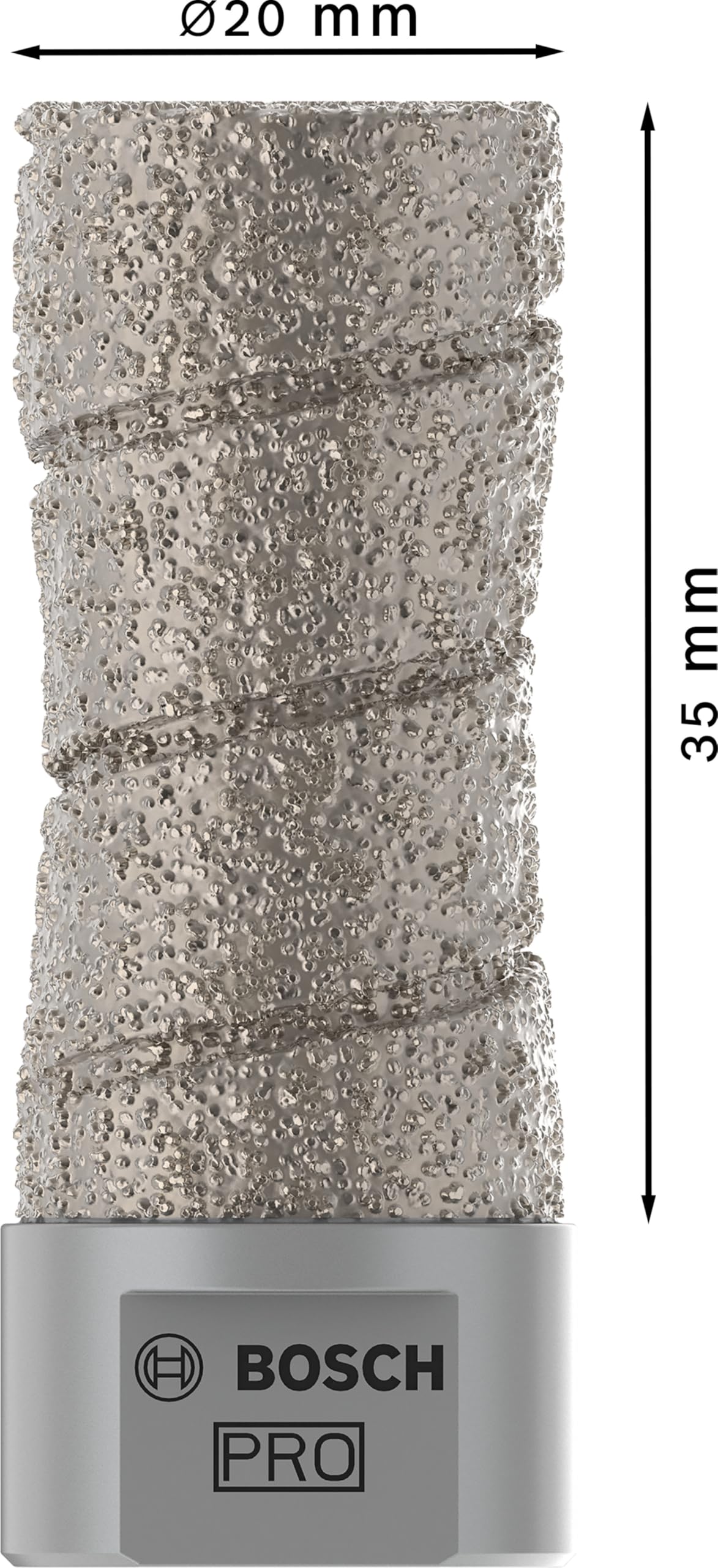 Bosch PRO Ceramic dry fraise à lamer 20x35 mm X-Lock