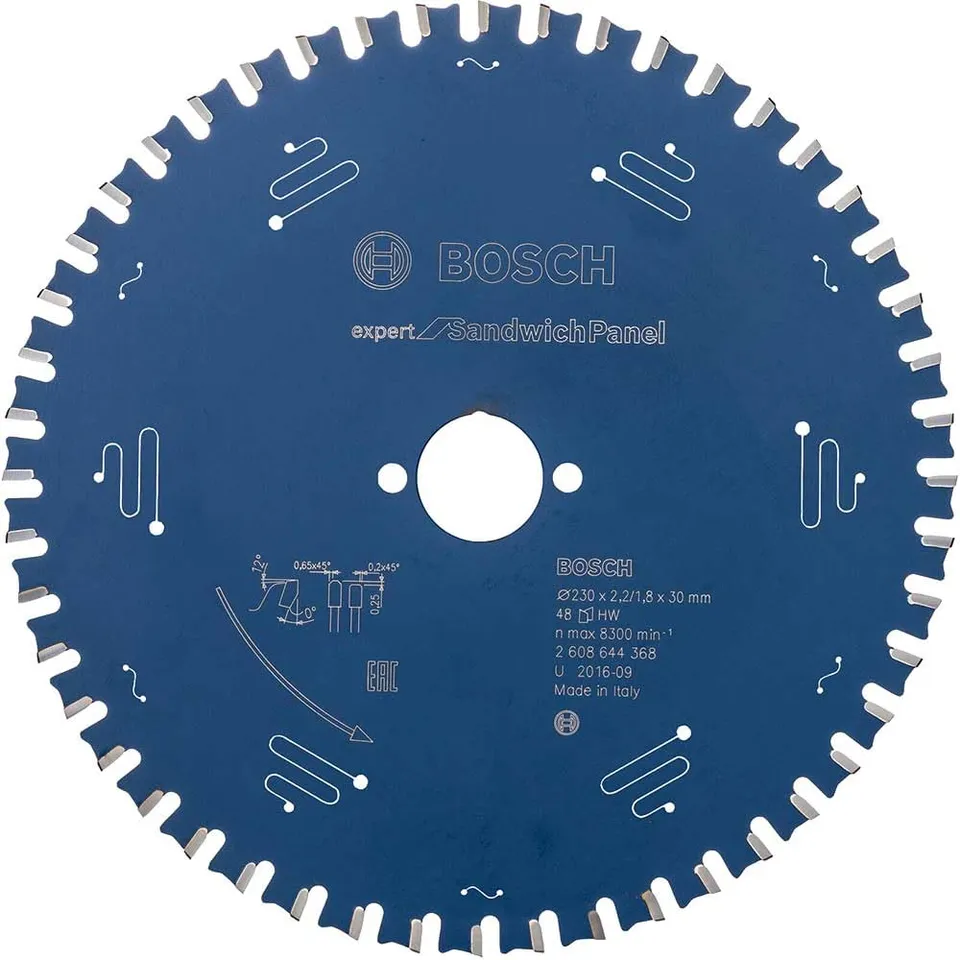 Bosch CSB Expert lame circulaire 230 mm 48 dents