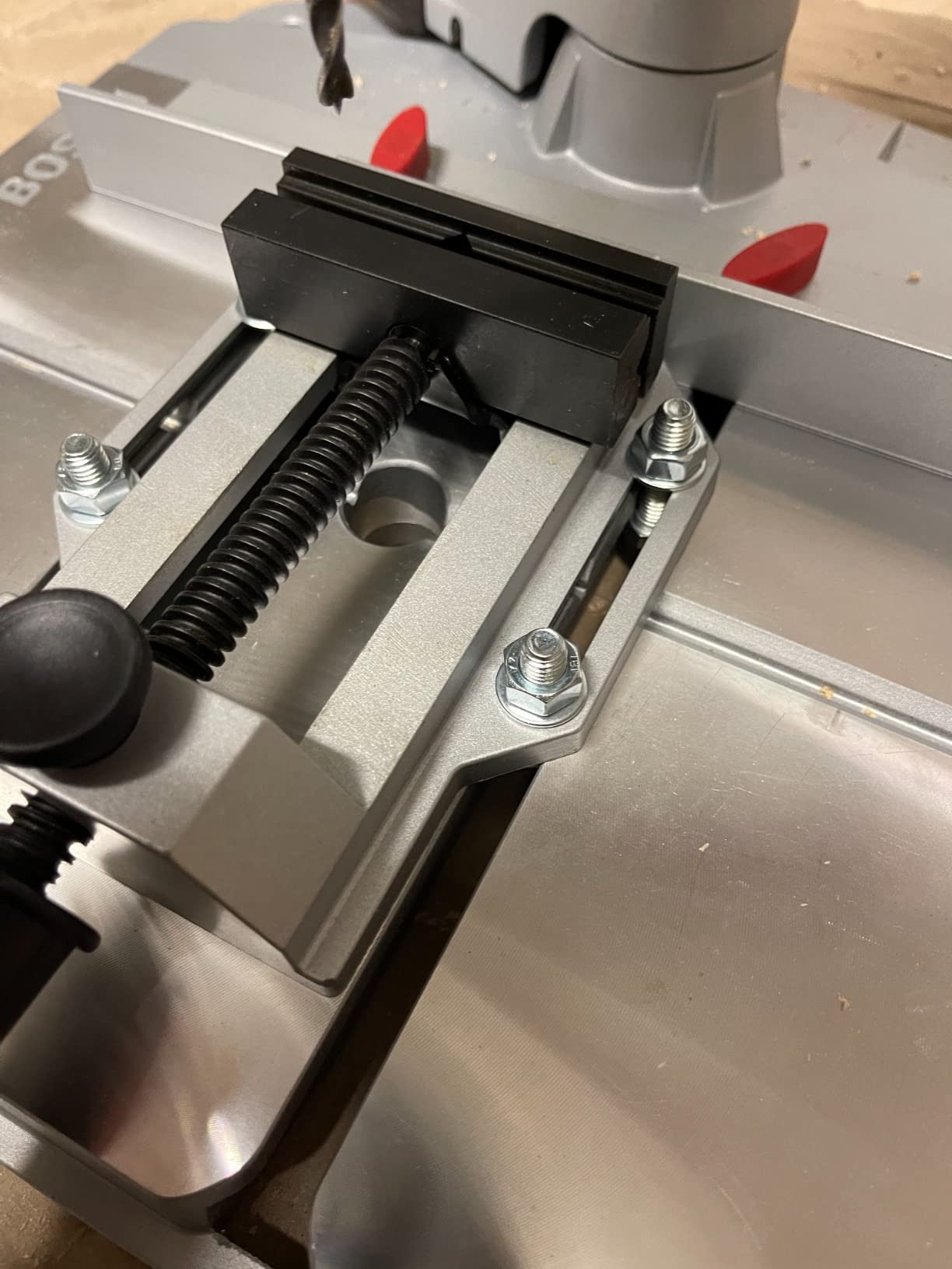 Bosch Étau standard 80 mm alu noir et argent