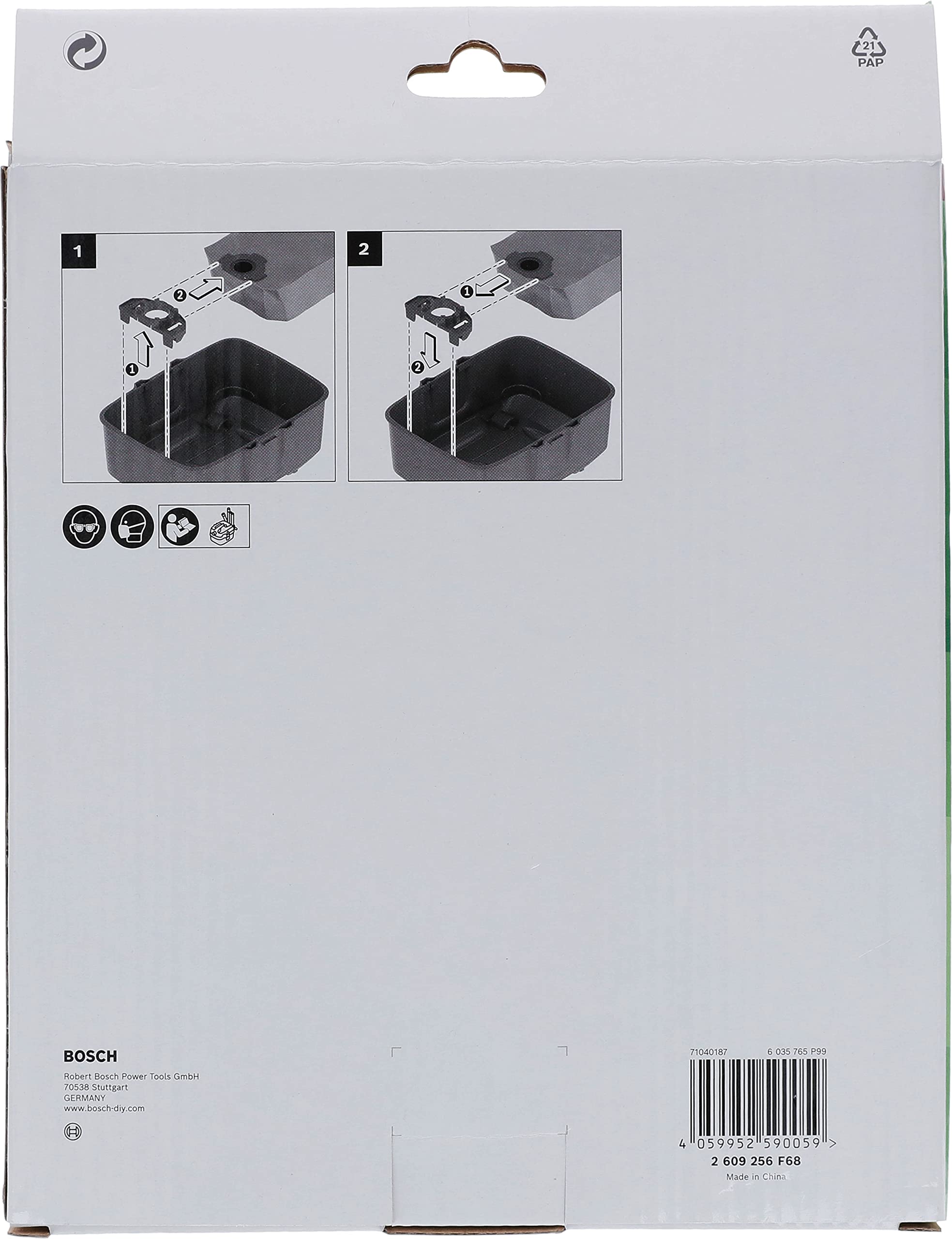 Bosch sac aspirateur papier AdvancedVac 18V-8 aspiration sèche