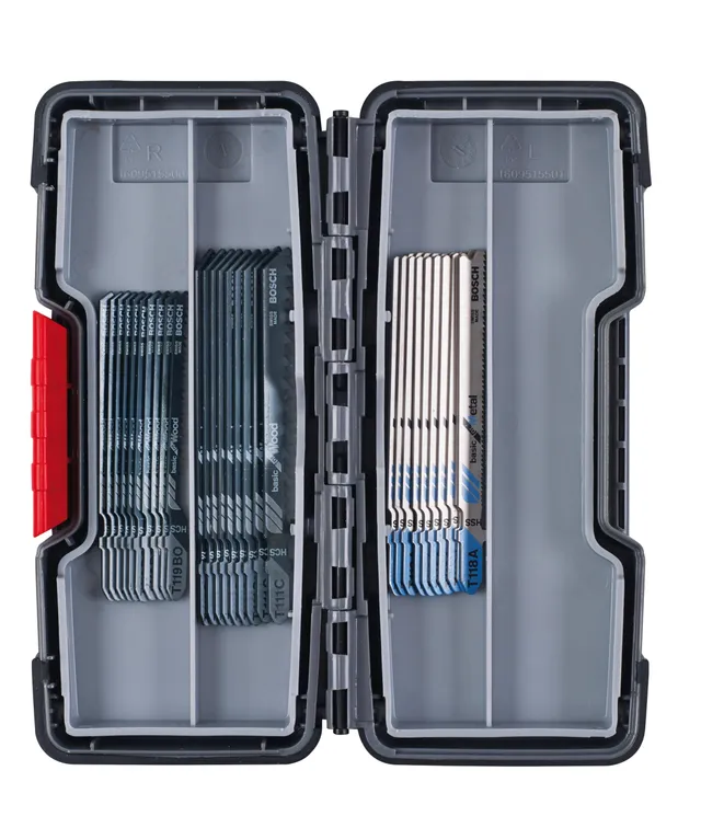 Bosch Basic set 30 lames scie sauteuse bois métal