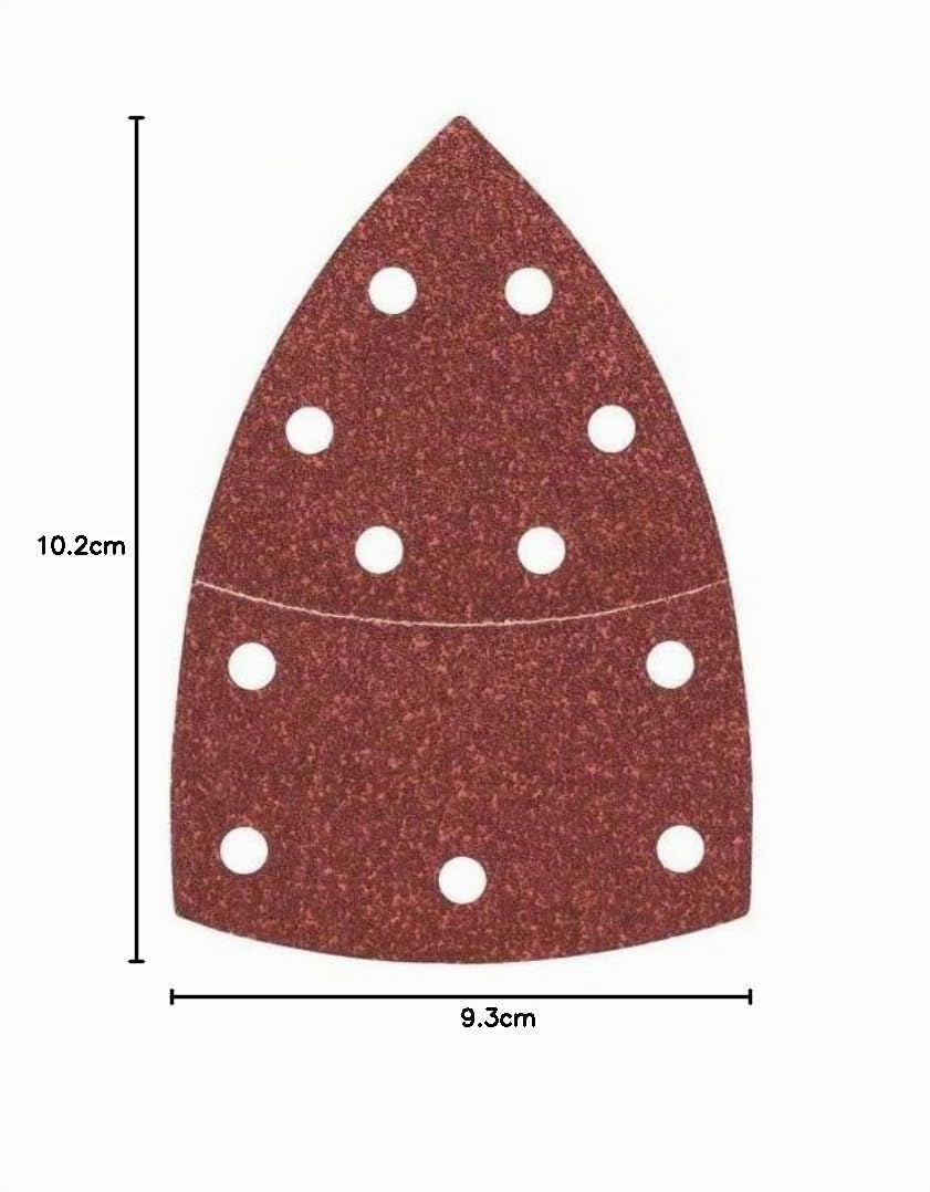 Bosch Abrasifs 2609256A62 feuille abrasive grain 60 lot 10 multi
